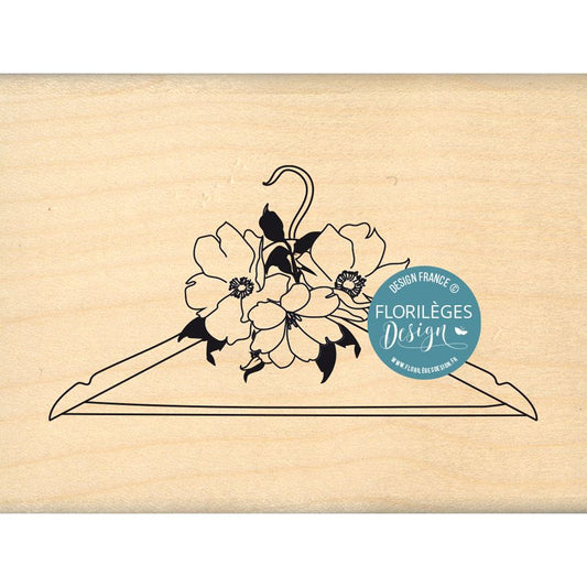 Sello de madera Colgador de flores Florileges