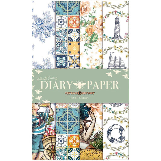 Papel Découpage col. III Sea Diary Vintage Odyssey