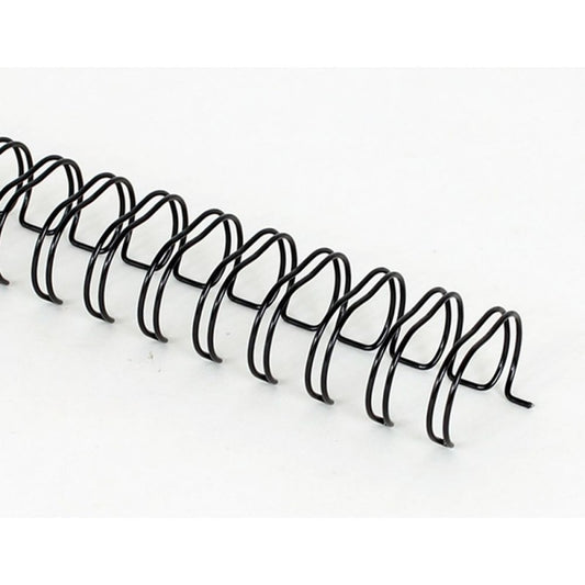 Wire-O PASO 2:1” 25,40mm Negro 23 anillas (2 unidades) Artis Decor