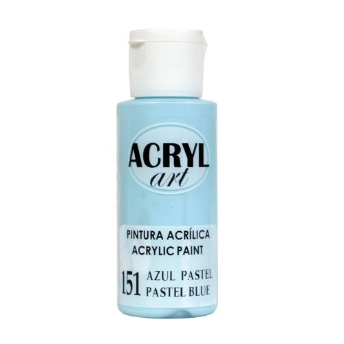 Pintura acrílica ACRYL-ART Azul Pastel 60ml