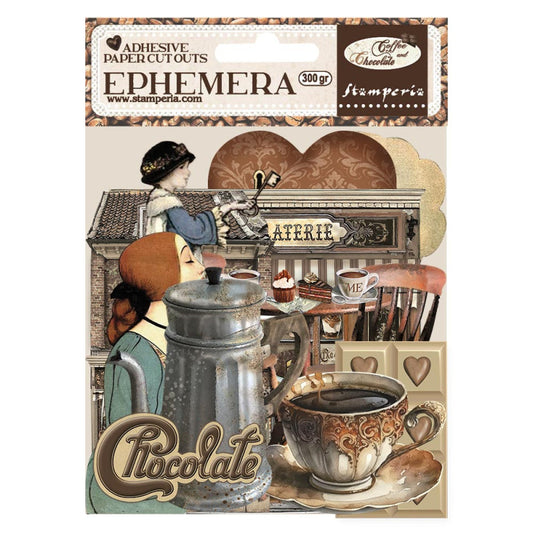 Ephemera Coffe and Chocolate Stamperia