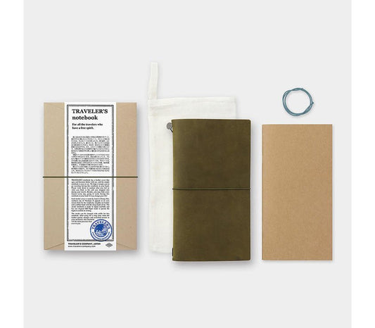 Traveler's Company | Cuaderno Traveler's Notebook Regular Olive