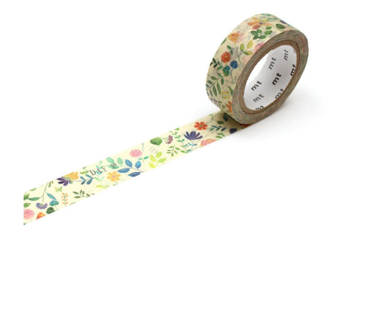 Washi Tape Masking Tape Watercolor Flower