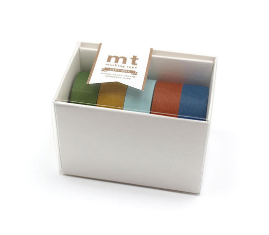 Washi Tape Masking Tape Set de 5 Colores Matte