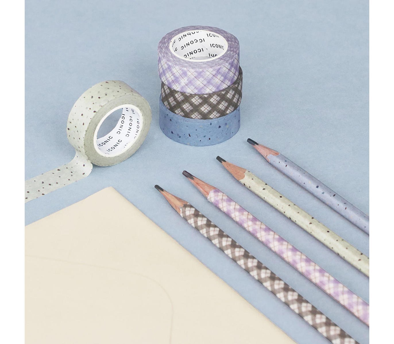 Iconic | Washi Tape Masking Tape Nº087 Grey Terrazzo