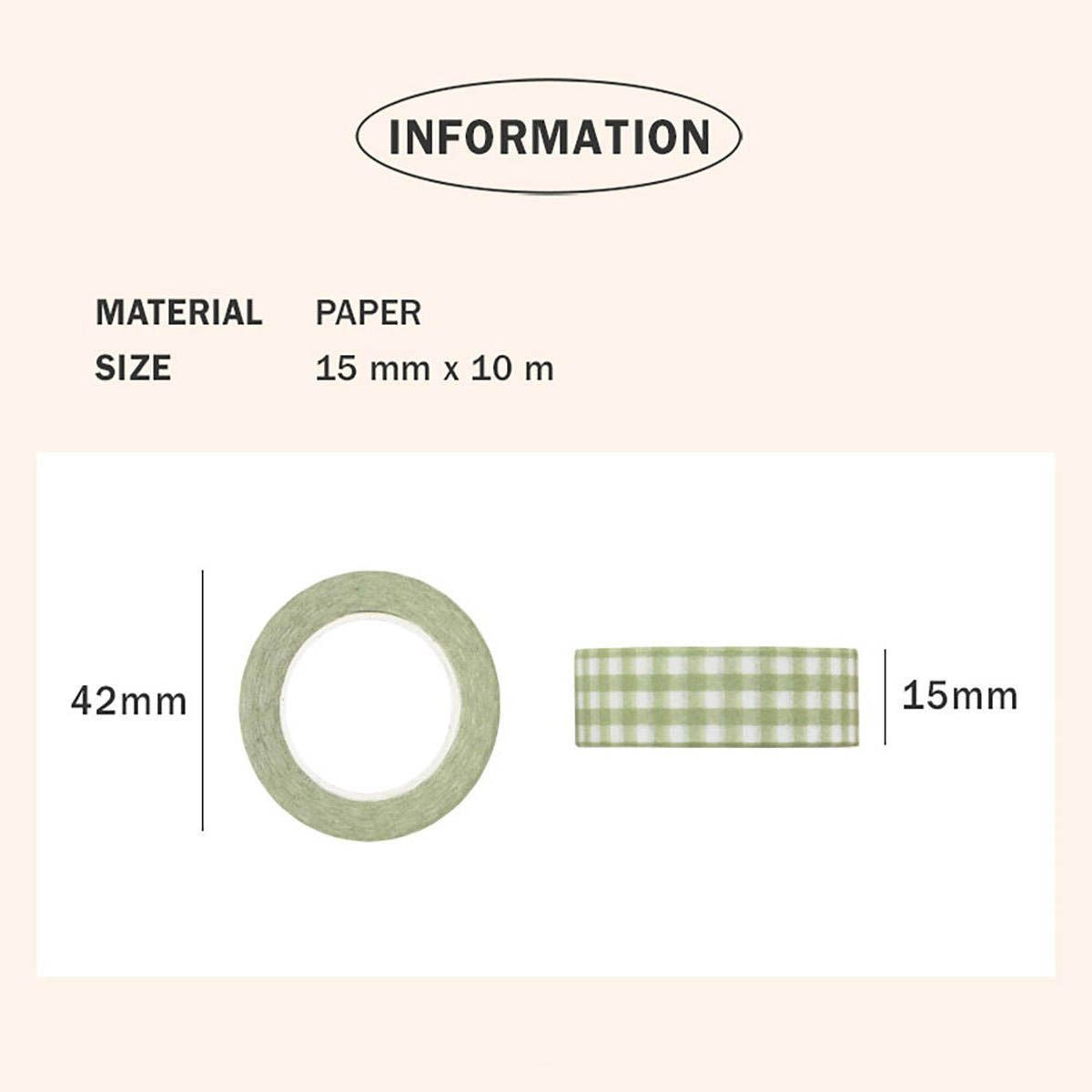 Iconic | Washi Tape Masking Tape Gingham Nº080 Blackberry