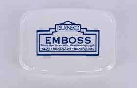 Emboss Tampon Clear Tsukineko