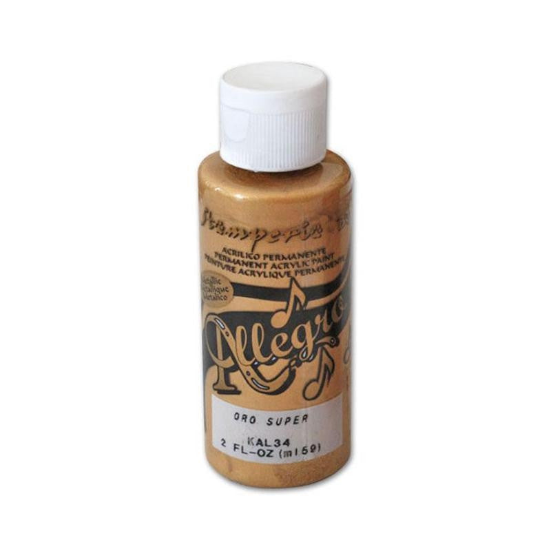 Pintura Allegro Super Gold Metálica KAL34 Stamperia