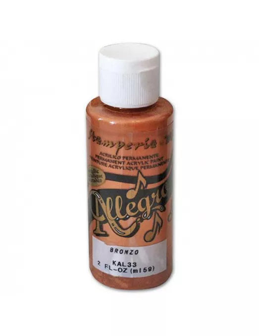 Pintura Allegro Bronze Metálica KAL33 Stamperia