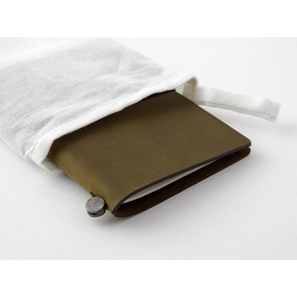 Traveler's Company| Cuaderno Traveler's Notebook Passport Size Olive Oliva