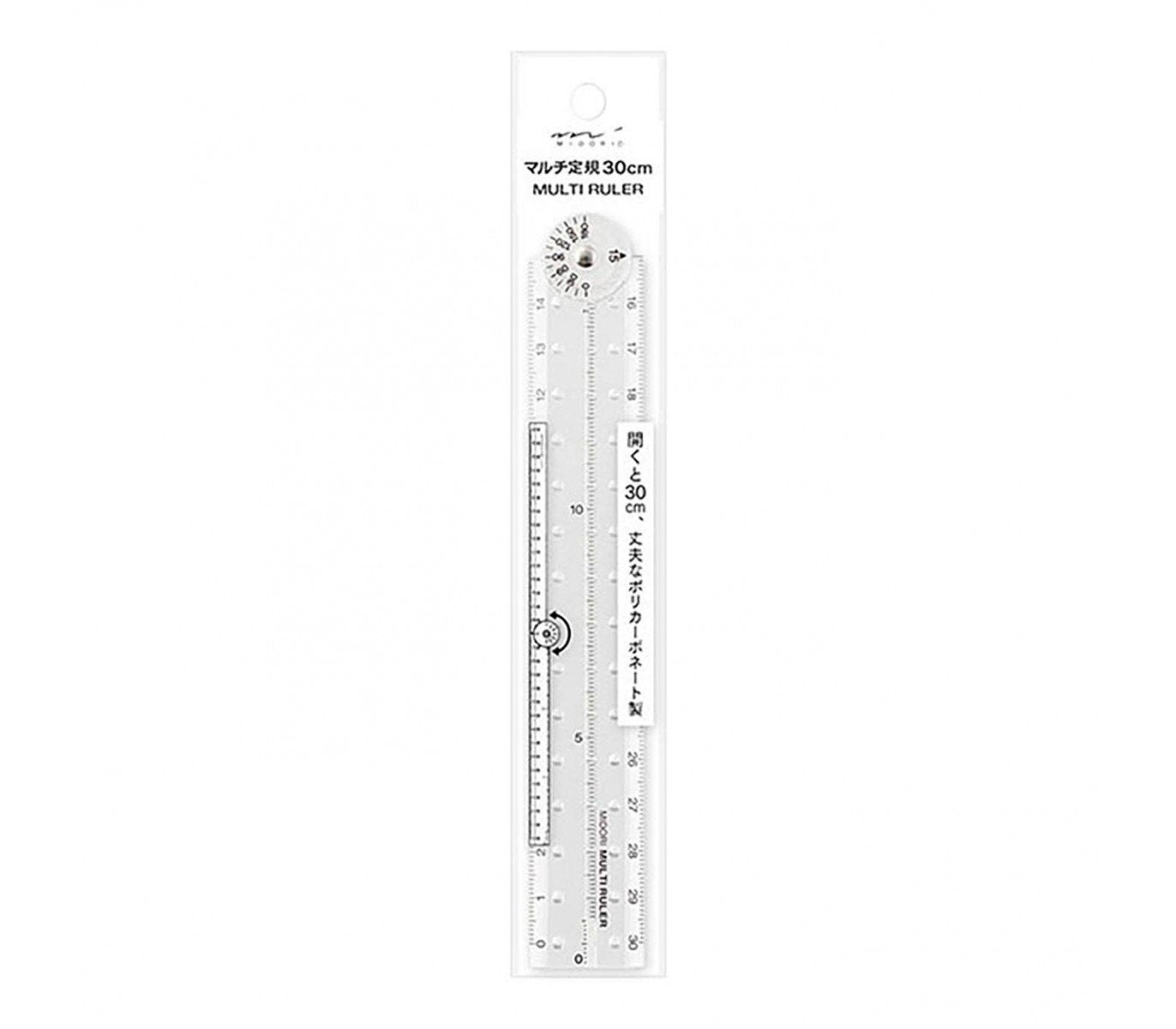 Multi Ruler 30cm Trasparente Clear