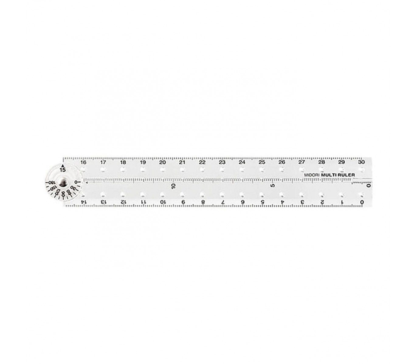 Multi Ruler 30cm Trasparente Clear