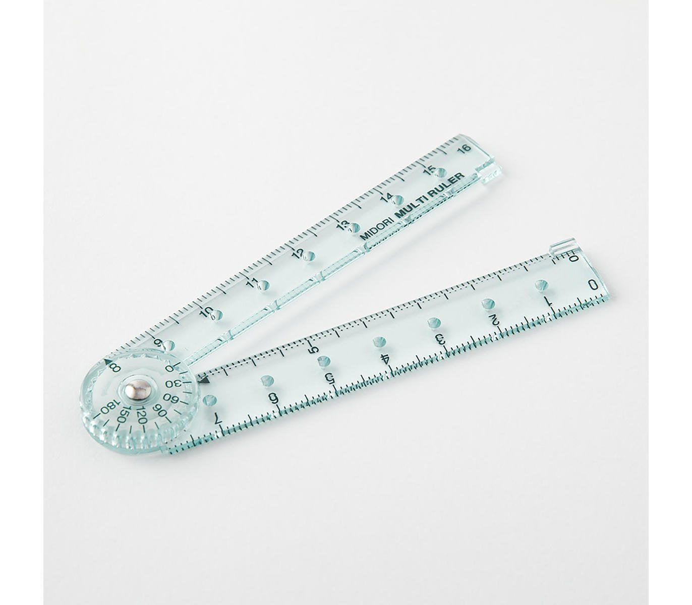 Multi Ruler 16cm Azul