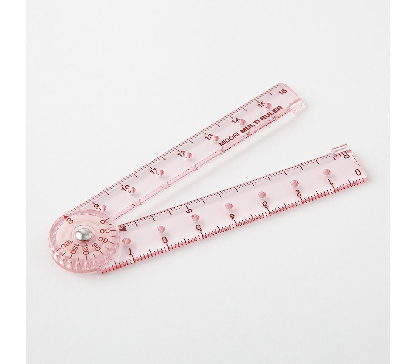 Multi Ruler 16cm Rosa