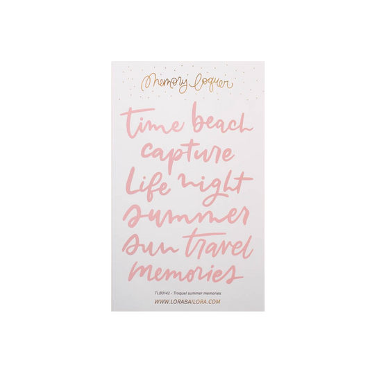 Troquel Summer Memories