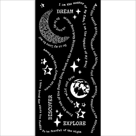 Stencil Secret Diary “Dream” 25x12cm Stamperia