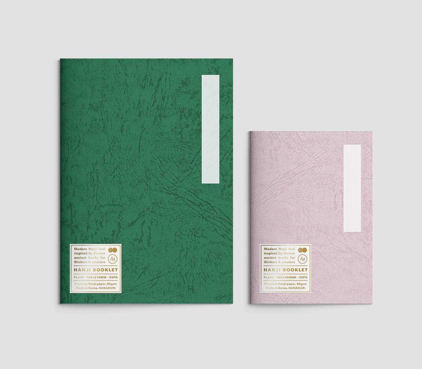 Cuaderno Hanji Booklet A6 Liso-Beige HANADURI