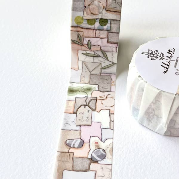 nikki dotti | Washi Tape “Pile of Paper” Pila de Papel