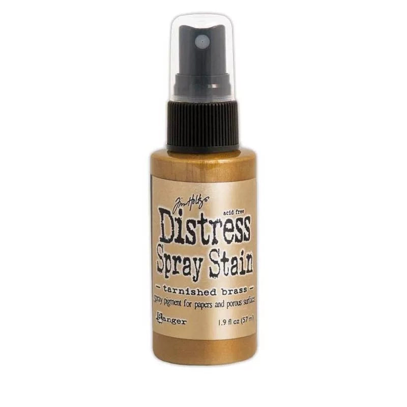 Distress Spray Stain Tarnished Brass