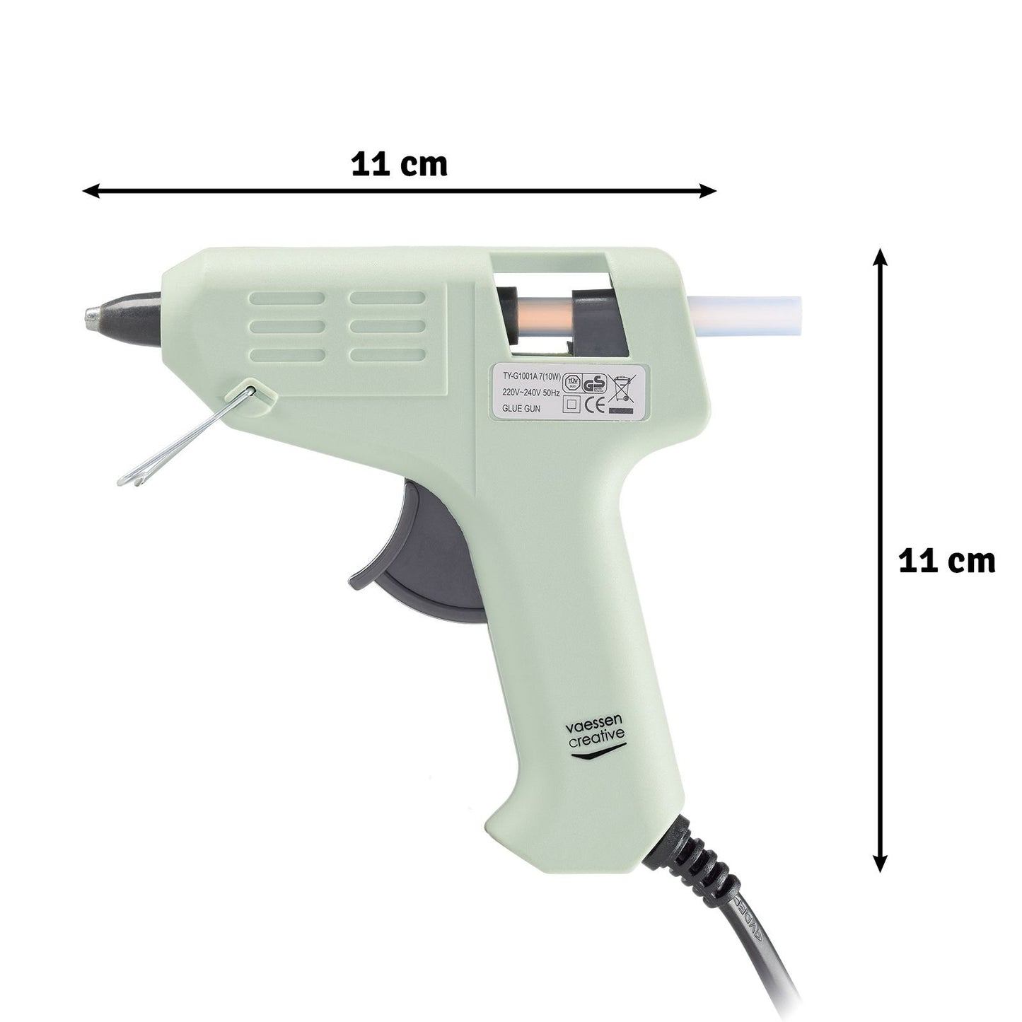 Pistola de Silicona Mini Mint  (Barra 7mm) Vaessen