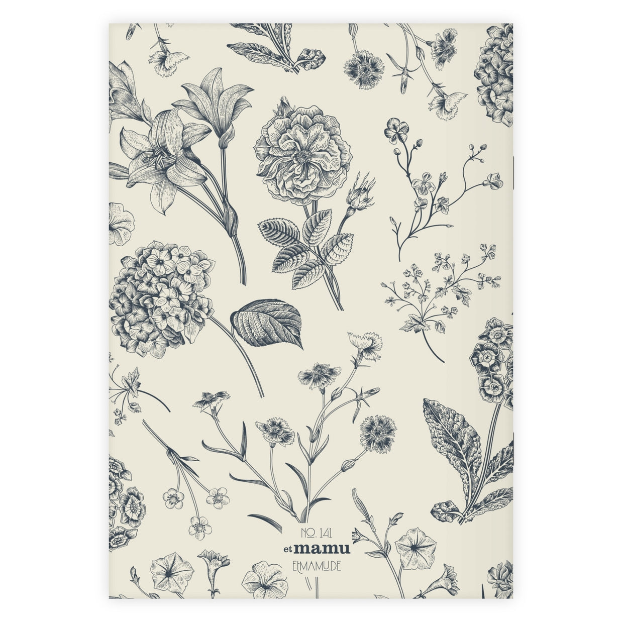 Cuaderno A5 Flowers - Et Mamu