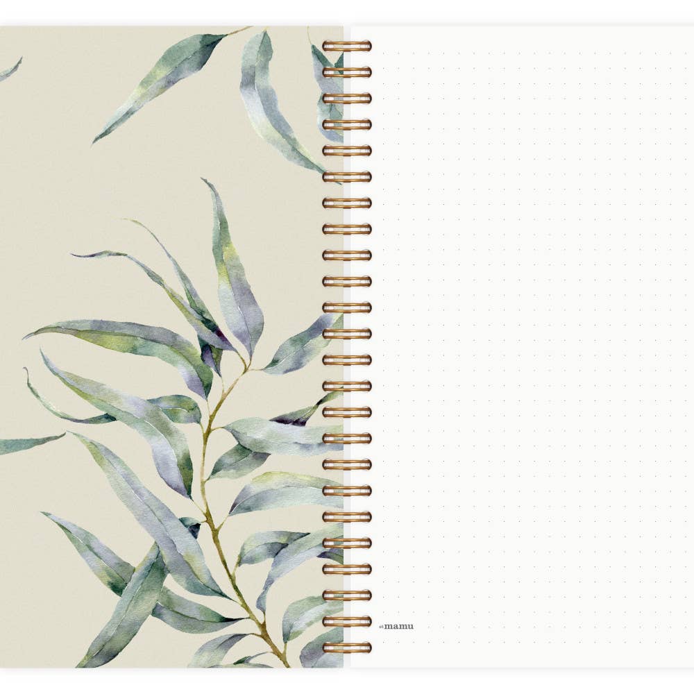 Cuaderno Bloc de notas Wild Leaves A5 - Et Mamu