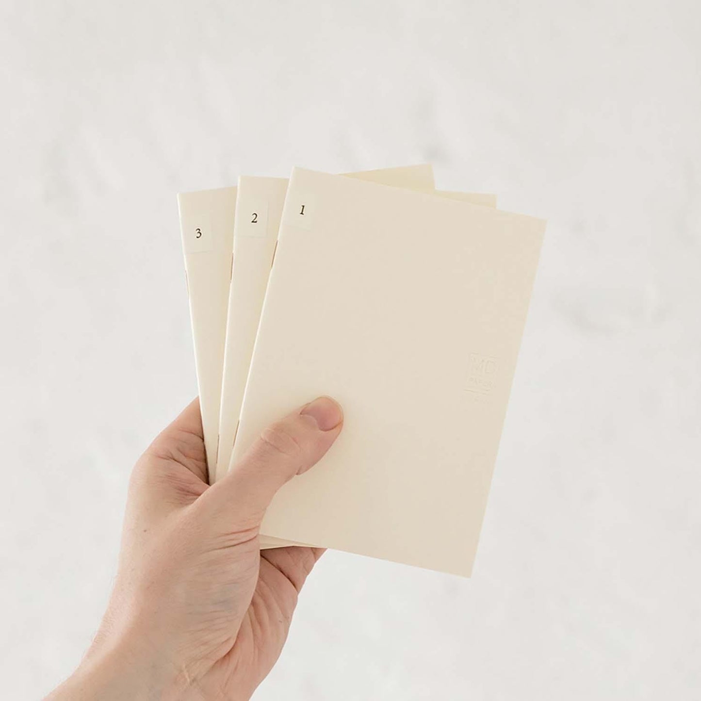 MD Paper | Notebook Light Pack A6 Cuadrícula (Set de 3)