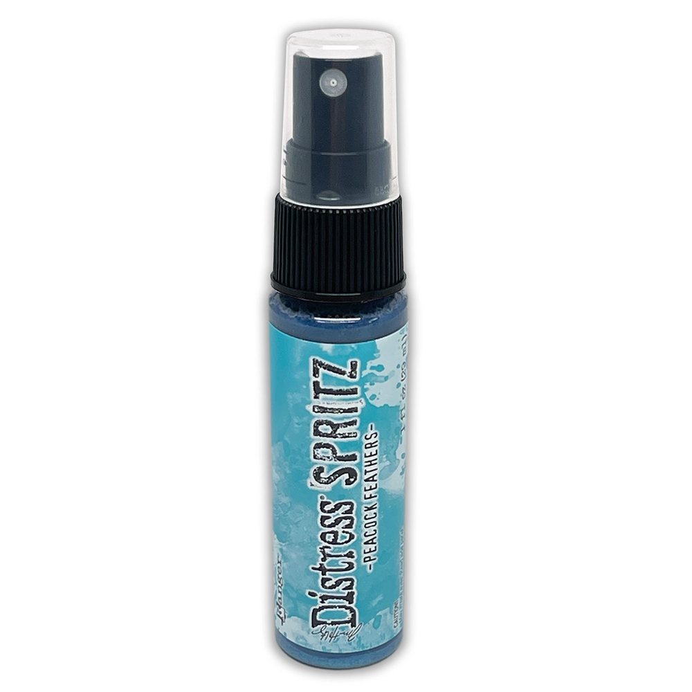 Tinta Distress Spritz Spray Peacock Feathers - Range
