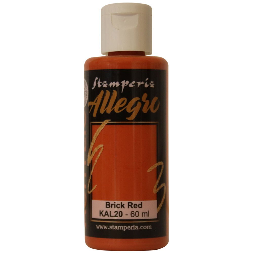 Pintura Allegro Brick Red KAL20 Stamperia