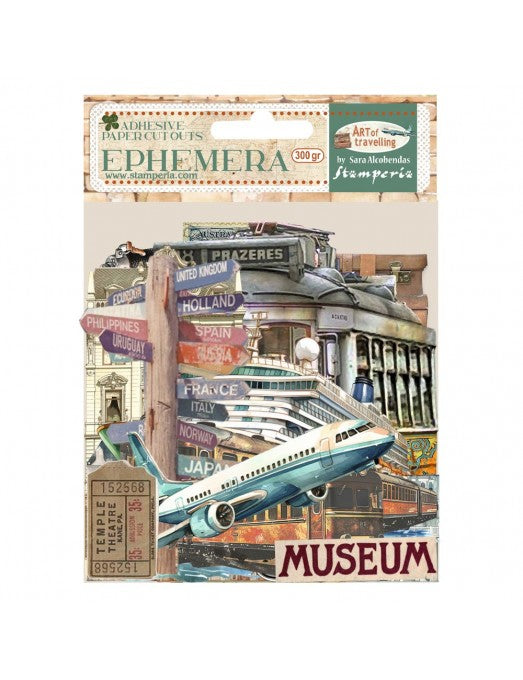 Ephemera “Art of Travelling” Stamperia