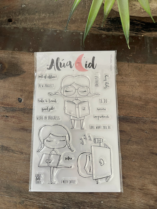 Sello Busy Busy Alua Cid