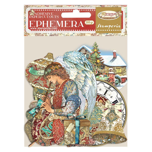 Ephemera Christmas Greetings Stamperia