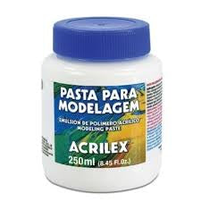 Pasta para modelagem Acrilex 250 ml